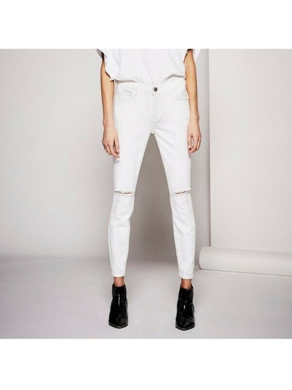 Current/Elliott The High Waist Stiletto Jean